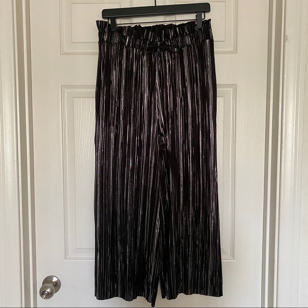 Topshop Metallic Culottes